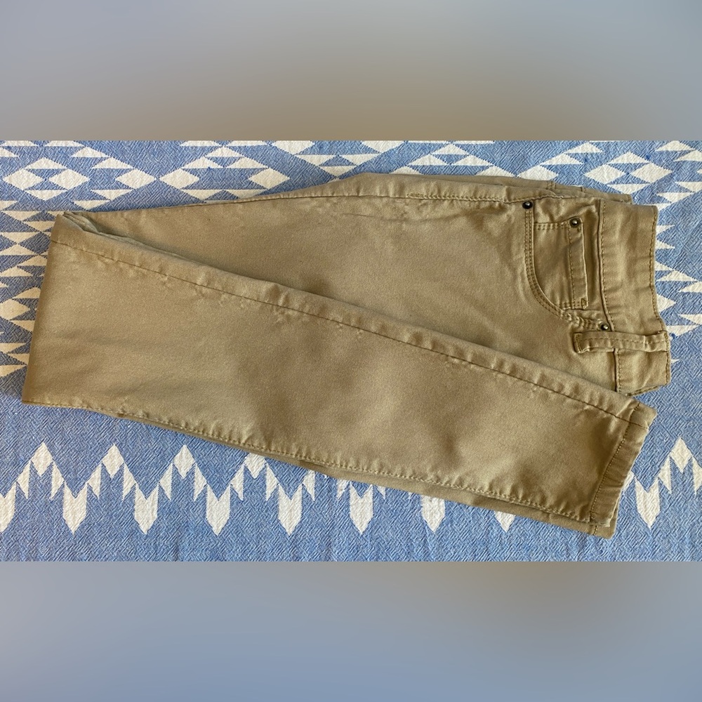 Women Cnros Khaki Stretch Skinny Pants